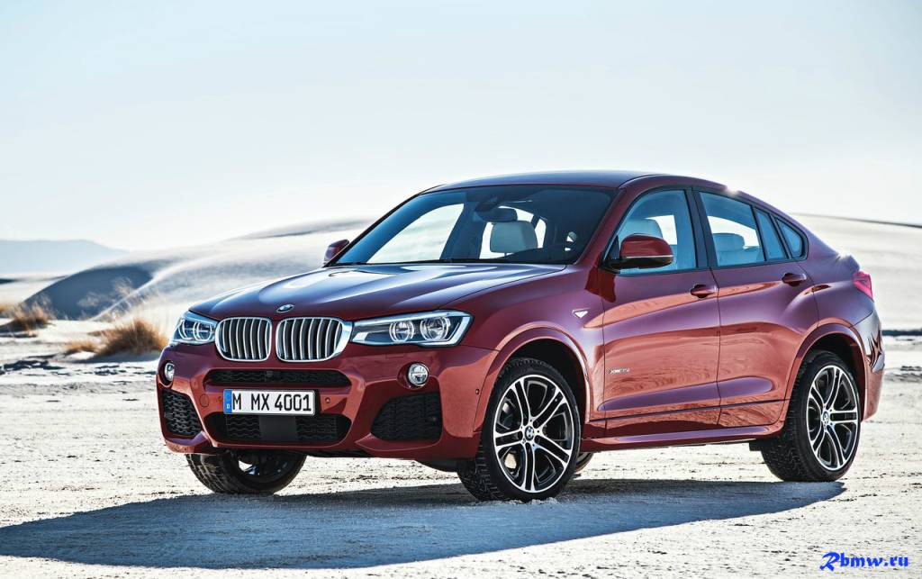 BMW X4 показан на обозрение всему миру.