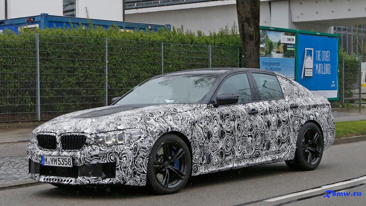 BMW M5: что скрывается под камуфляжем?