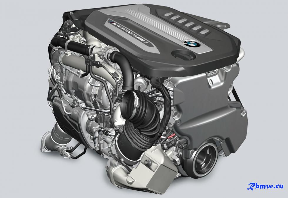 Дизельный двигатель BMW с четырьмя инновационными турбокомпрессорами