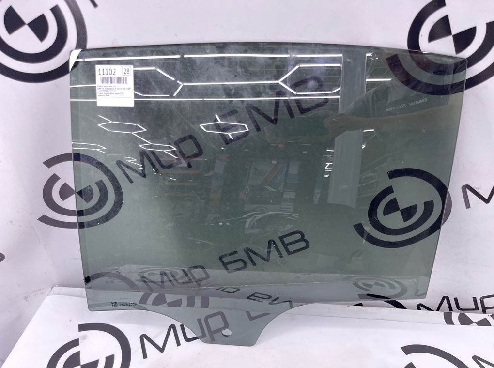 Стекло двери BMW M3 Competition M xDrive 2022 G80 S58B30A Задн. Лев.