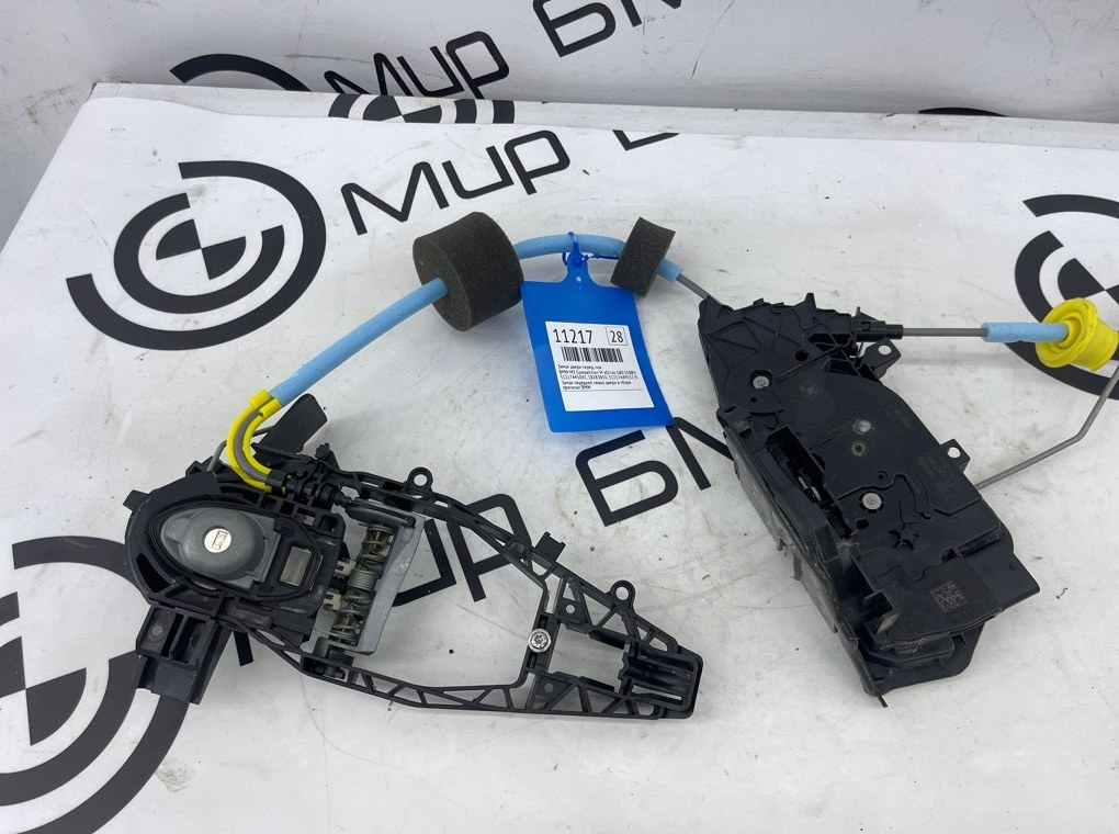 Замок двери BMW M3 Competition M xDrive 2022 G80 S58B30A Перед. Лев.