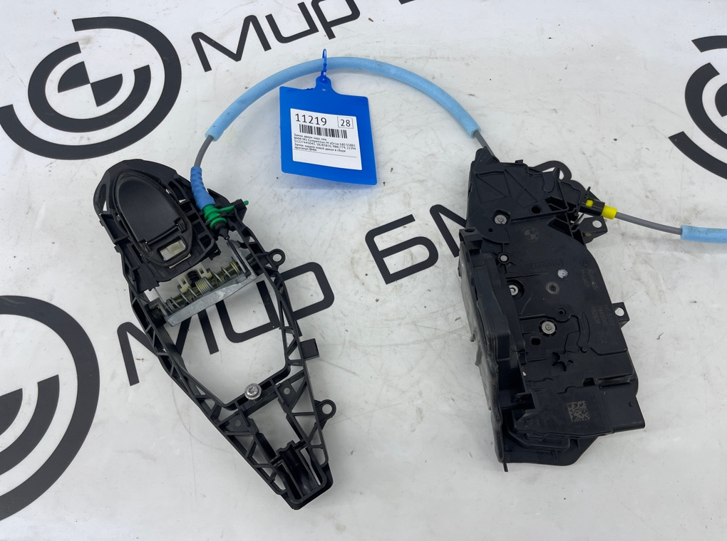 Замок двери BMW M3 Competition M xDrive 2022 G80 S58B30A Задн. Лев.