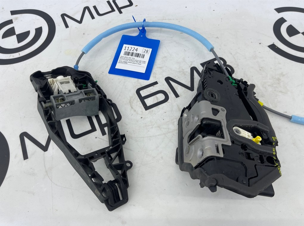 Замок двери BMW M3 Competition M xDrive 2022 G80 S58B30A Задн. Прав.