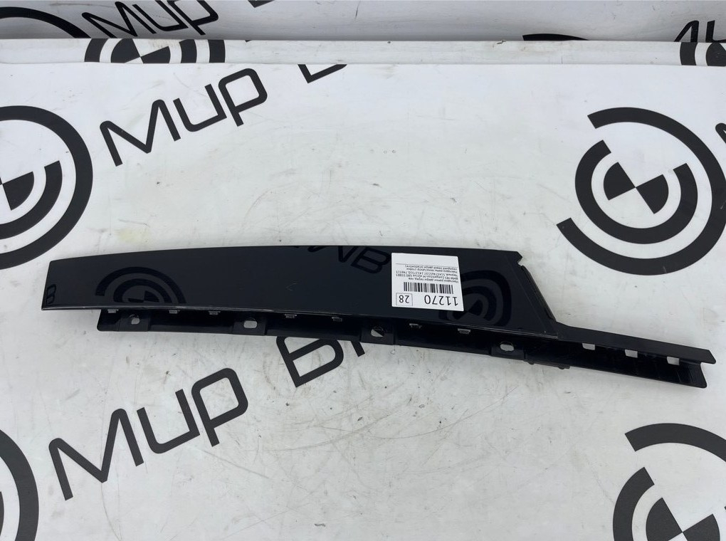 Накладка рамки двери BMW M3 Competition M xDrive 2022 G80 S58B30A Перед. Лев.