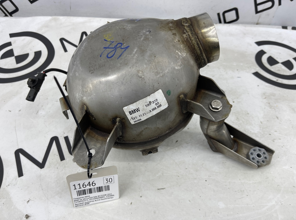 Генератор звука BMW X6 xDrive30d 2022 G06 B57D30B