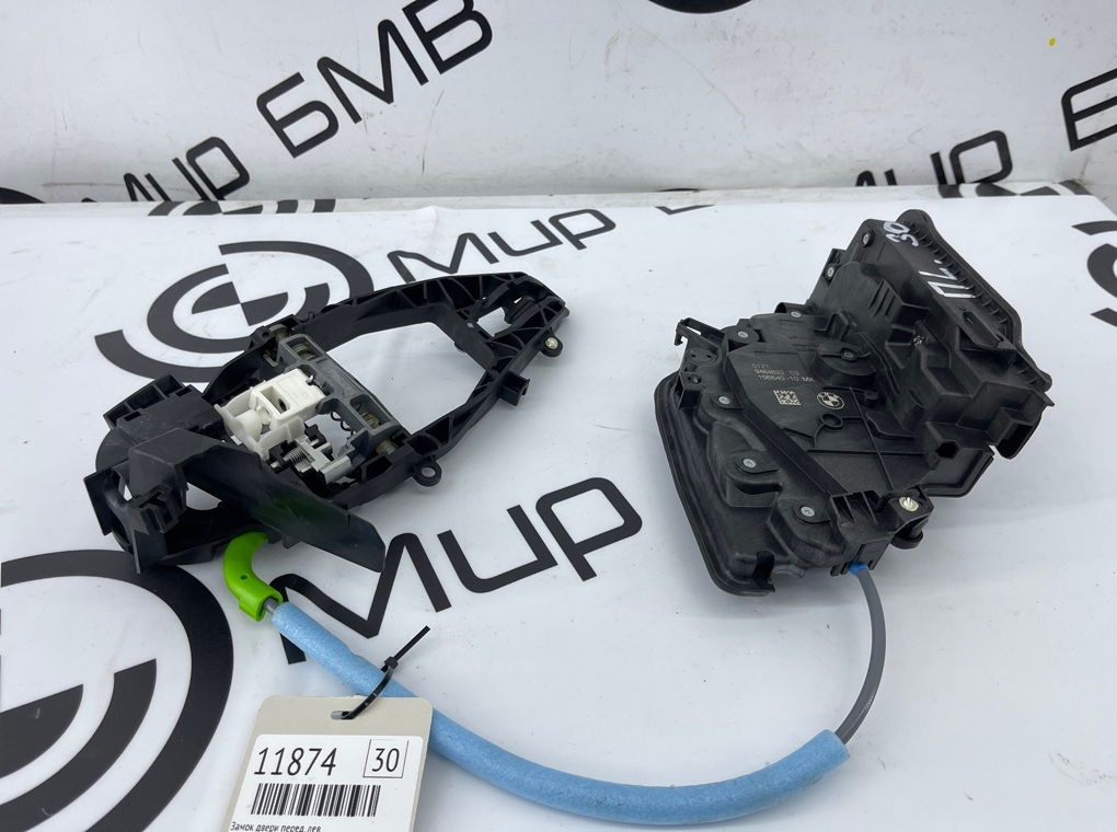 Замок двери BMW X6 xDrive30d 2022 G06 B57D30B Перед. Лев.