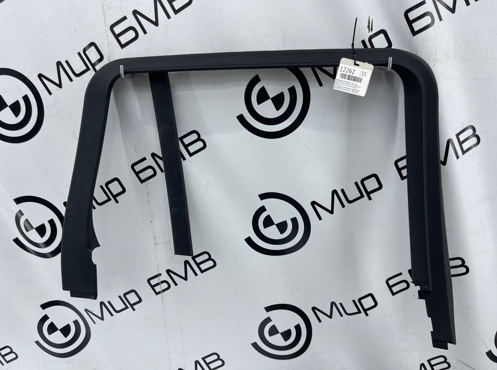 Накладка рамки двери BMW X3 xDrive20d 2019 G01 B47D20B Задн. Лев.