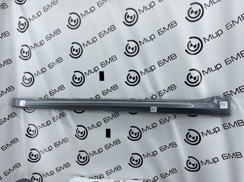 Накладка порога BMW 540I XDR B58 2017 G30 B58B30A Лев.