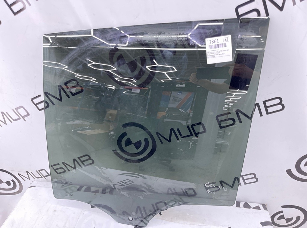 Стекло двери BMW xDrive45e xLine 2021 G05 B58B30C Задн. Лев.