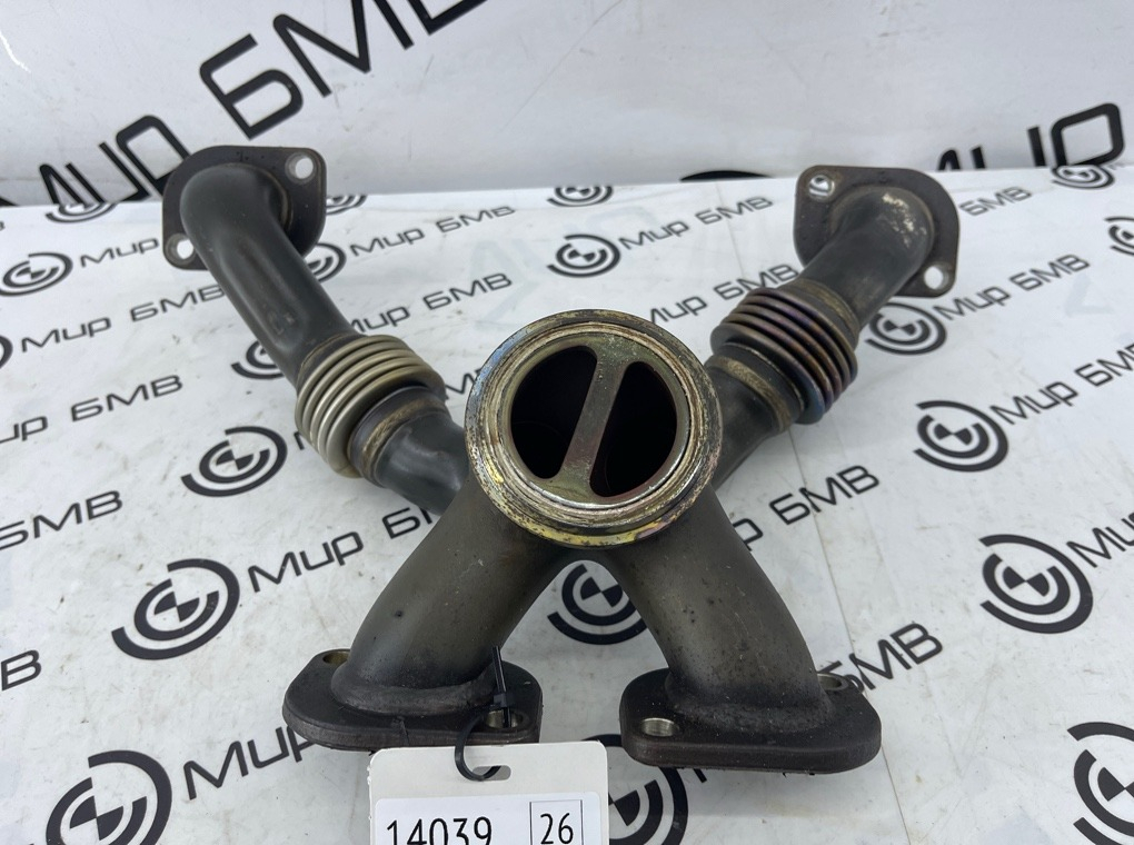 Выпускной коллектор BMW X5 M Competition 2022 F95 S63B44B