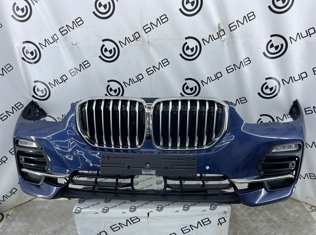 Бампер BMW X5 xDrive30d xLine 2020 G05 B57D30B Перед.