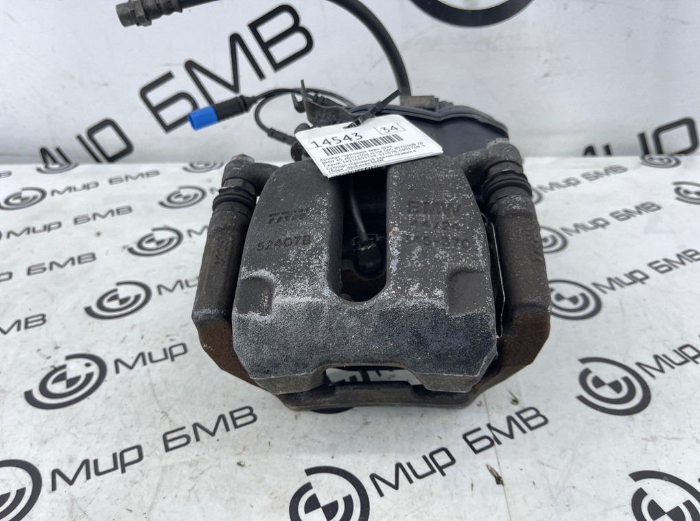 Суппорт тормозной BMW X5 xDrive30d xLine 2020 G05 B57D30B Задн. Прав.