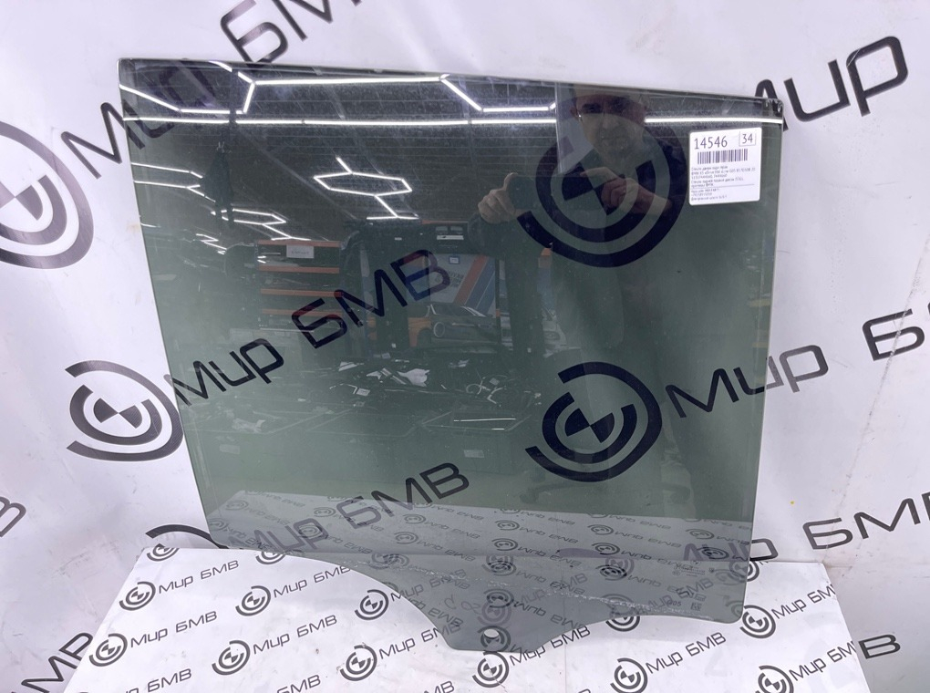 Стекло двери BMW X5 xDrive30d xLine 2020 G05 B57D30B Задн. Прав.