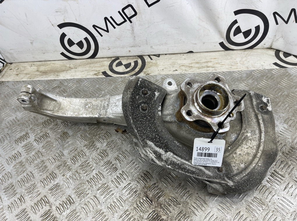 Кулак поворотный BMW X6 xDrive30d 2020 G06 B57D30A Перед. Лев.