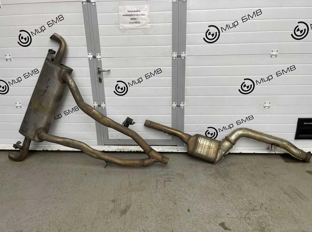 Глушитель в сборе BMW X5 xDrive30d xLine 2020 G05 B57D30B