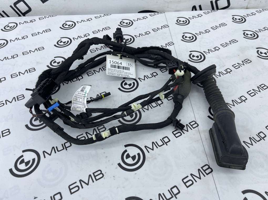 Проводка двери BMW X6 xDrive30d 2020 G06 B57D30A Перед. Лев.