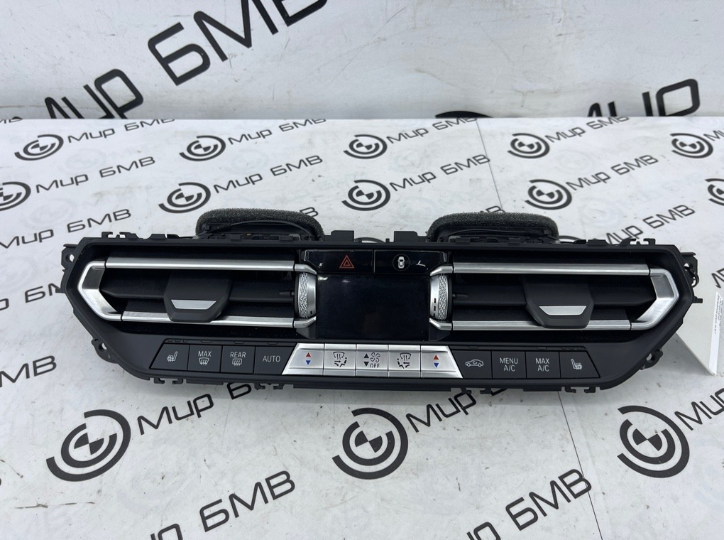 Панель управления климат-контролем BMW 330e Saloon 2019 G20 B48B20B Перед.