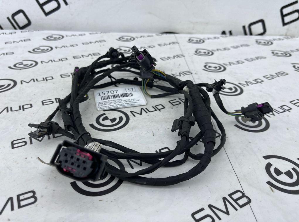 Проводка бампера BMW 330e Saloon 2019 G20 B48B20B Задн.