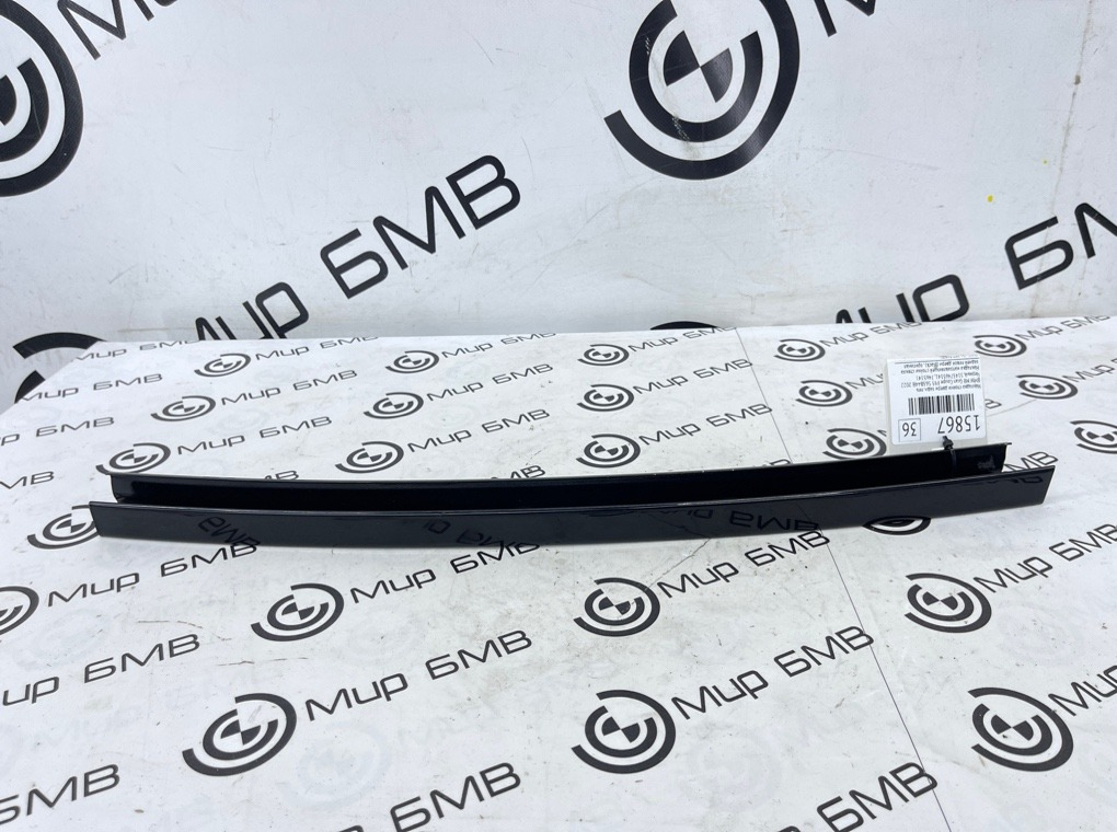 Накладка стойки двери BMW M8 Gran Coupe 2022 F93 S63B44B Задн. Лев.