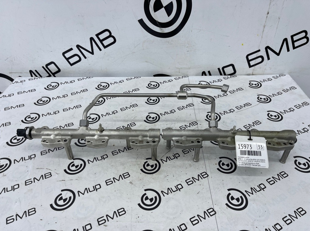 Топливная рампа BMW LCI X5 xDrive50e B58X 2024 G05 B58B30S