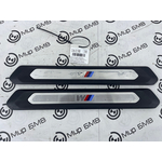 Комплект накладок порога BMW X3 LCI M40i 2022 G01 B58B30B Перед.