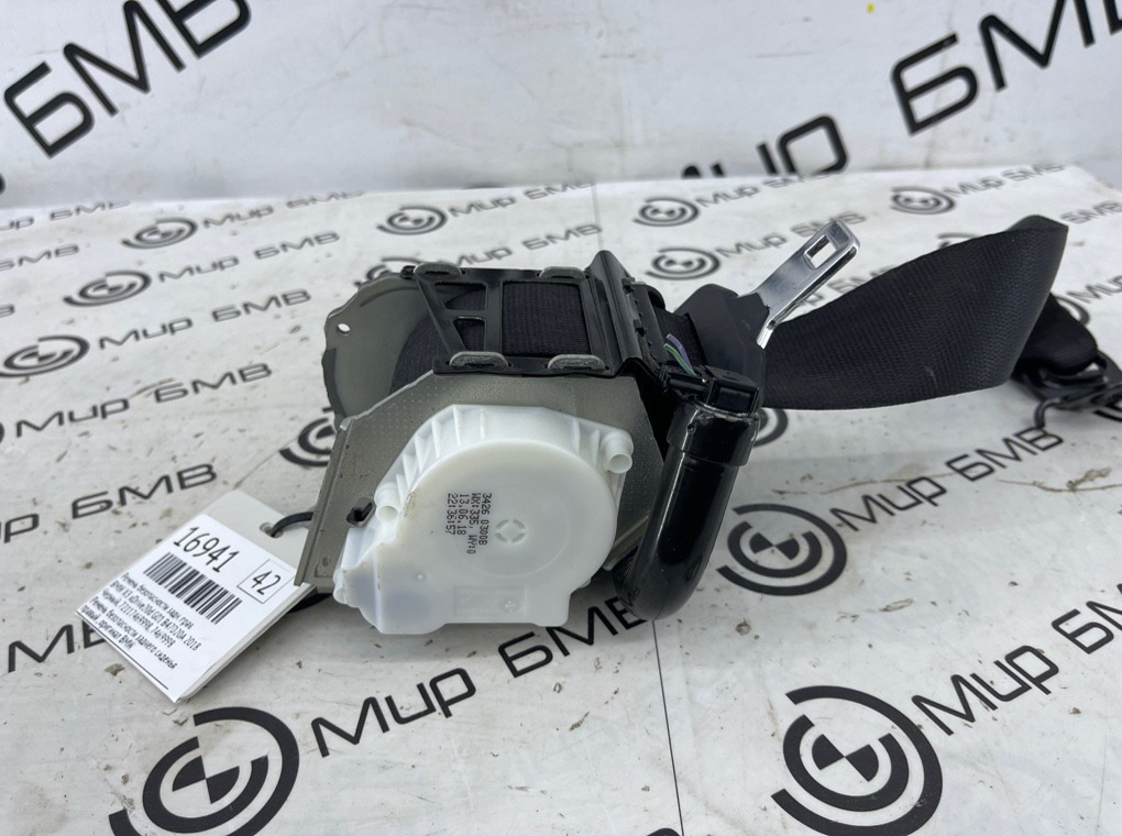 Ремень безопасности BMW X3 xDrive20d 2018 G01 B47D20A Задн. Прав.