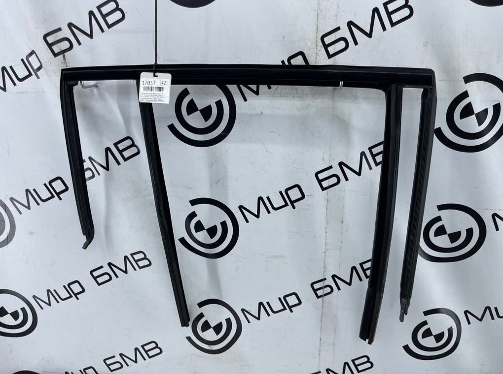 Уплотнитель стекла двери BMW X3 xDrive20d 2018 G01 B47D20A Задн. Прав.