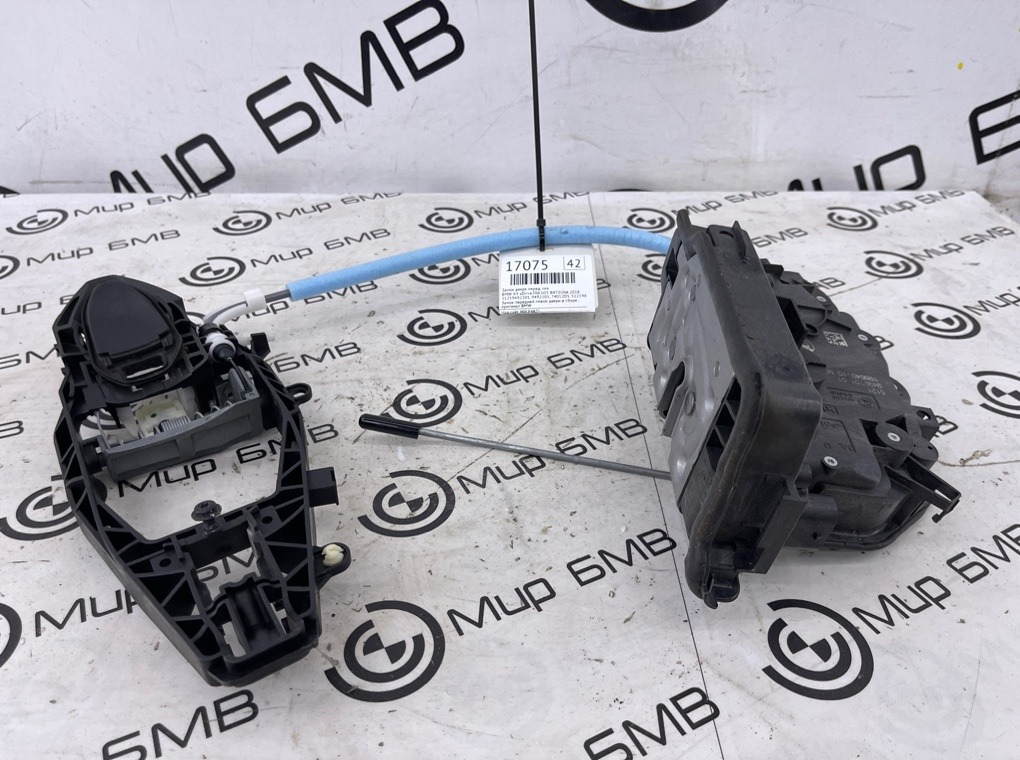 Замок двери BMW X3 xDrive20d 2018 G01 B47D20A Перед. Лев.