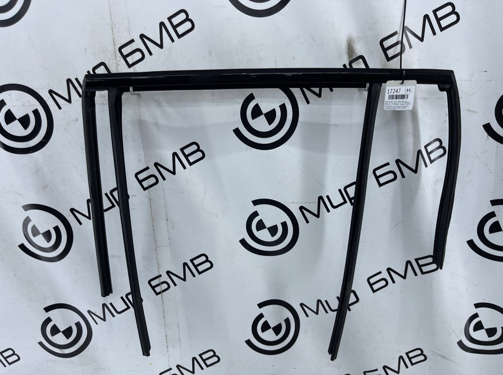 Уплотнитель стекла двери BMW X5 M Competition LCI 2023 F95 S68B44A Задн. Лев.