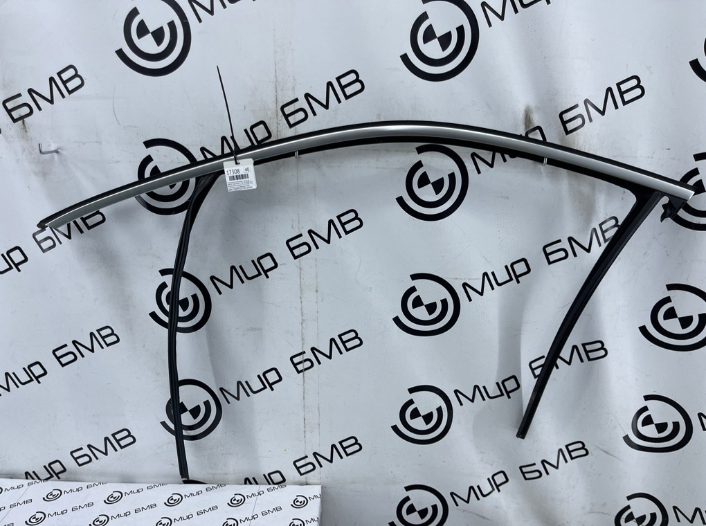 Молдинг двери BMW X7 xDrive40d LCI 2023 G07 B57D30B Перед. Лев.