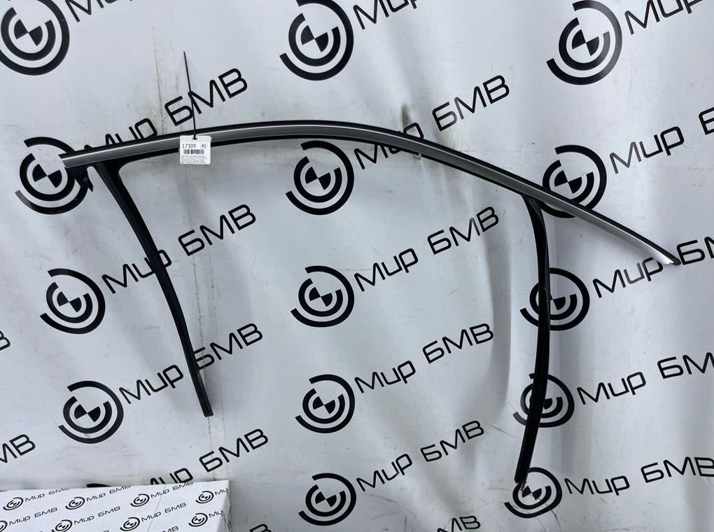 Уплотнитель стекла двери BMW X7 xDrive40d LCI 2023 G07 B57D30B Перед. Прав.