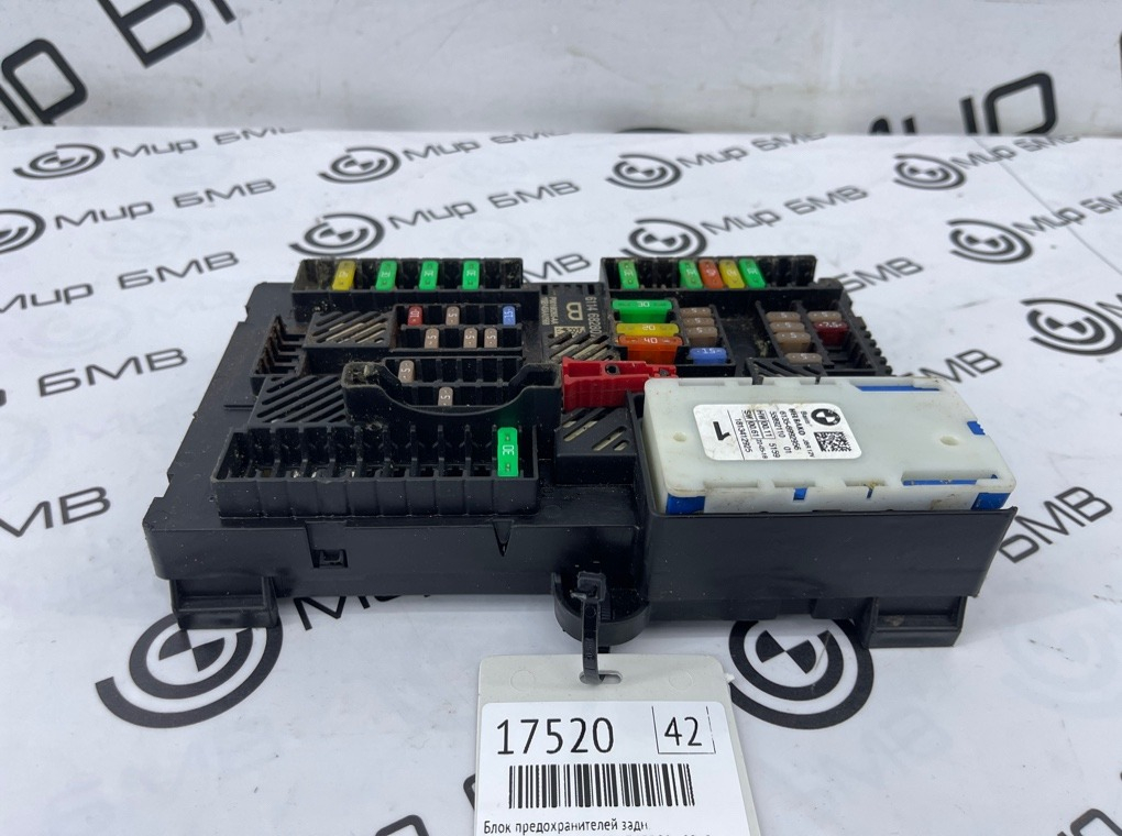 Блок предохранителей BMW X3 xDrive20d 2018 G01 B47D20A Задн.