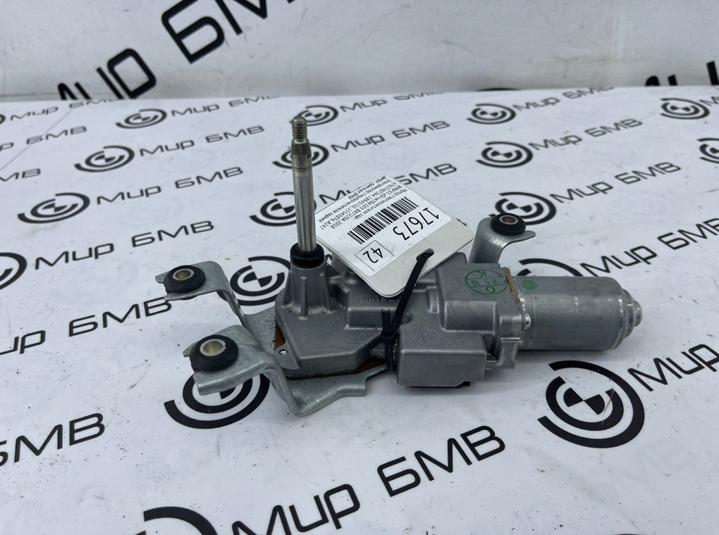 Мотор стеклоочистителя BMW X3 xDrive20d 2018 G01 B47D20A Задн.