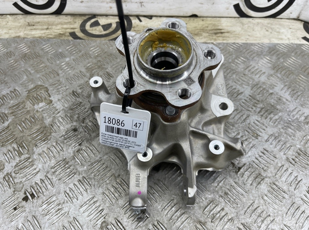 Кулак поворотный BMW X4 M40i LCI 2023 G02 B58B30C Задн. Лев.