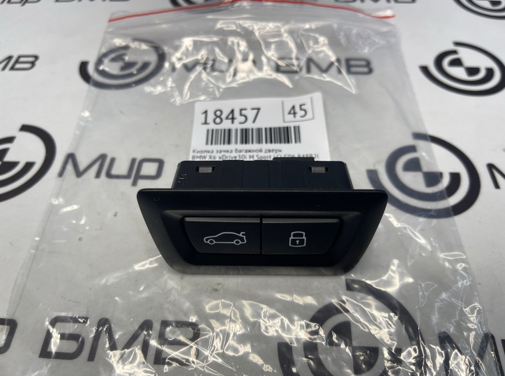 Кнопка замка багажной двери BMW X6 xDrive30i M Sport LCI 2023 G06 B48B20S