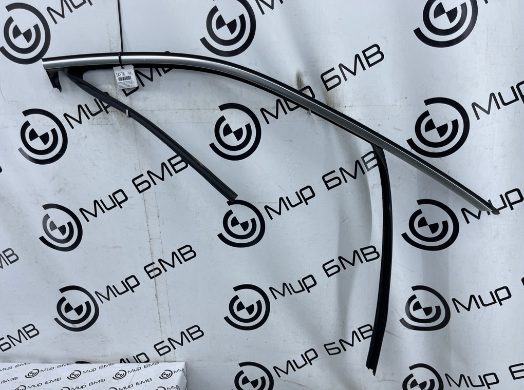 Уплотнитель стекла двери BMW X6 xDrive30i M Sport LCI 2023 G06 B48B20S Перед. Прав.