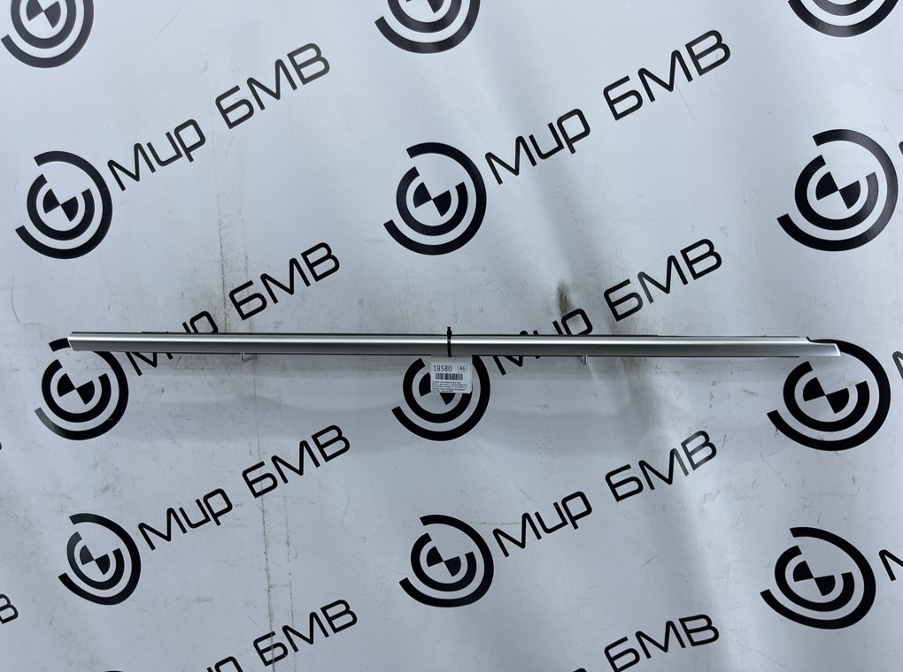 Молдинг стекла двери BMW X5 xDrive30d LCI 2023 G05 B57D30B Перед. Прав.