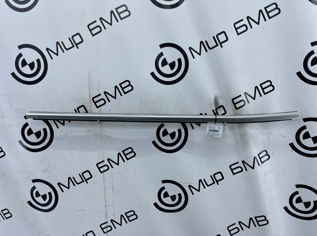 Молдинг стекла двери BMW X5 xDrive30d LCI 2023 G05 B57D30B Задн. Лев.