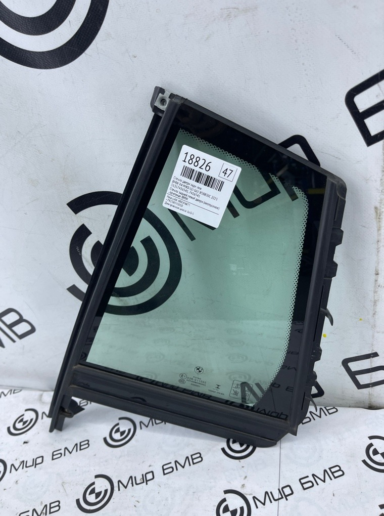 Стекло двери BMW X4 M40i LCI 2023 G02 B58B30C Задн. Лев.