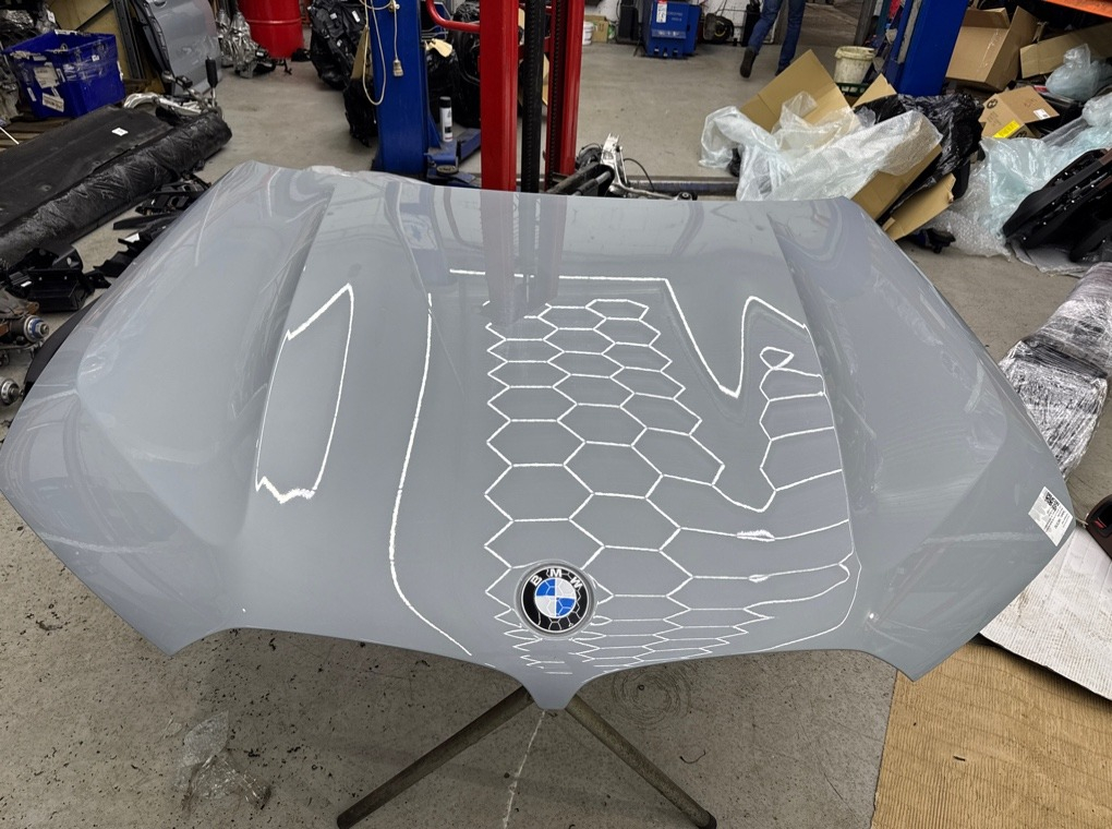 Капот BMW X6 M LCI 2023 F96 S68B44A