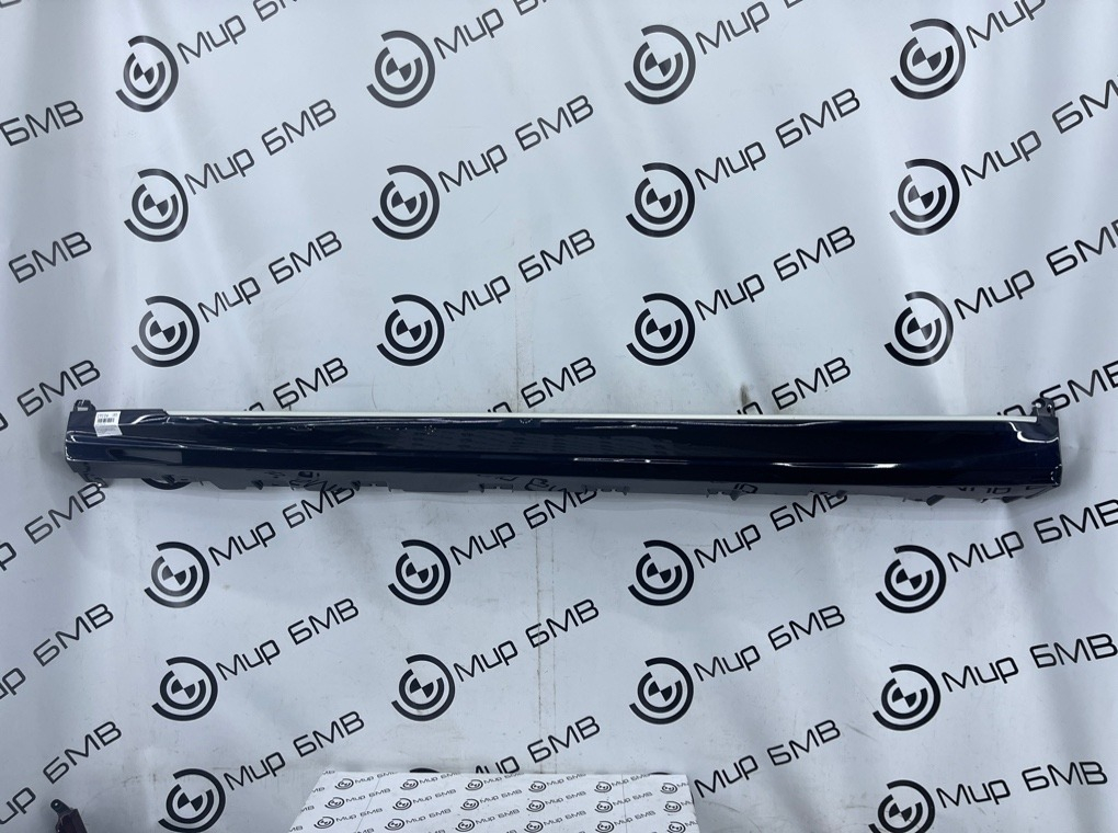 Накладка порога BMW X7 xDrive40d LCI 2023 G07 B57D30B Лев.