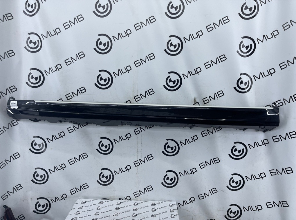 Накладка порога BMW X7 xDrive40i LCI 2023 G07 B58B30P Лев.