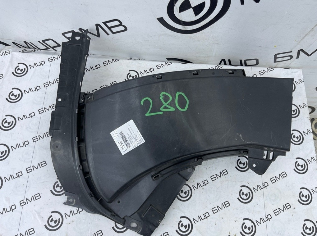 Воздуховод BMW XM 2023 G09 S68B44A Задн. Лев.