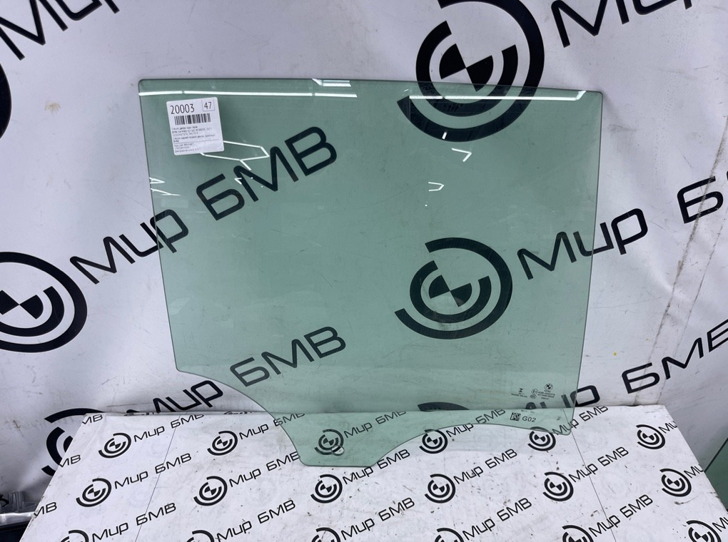 Стекло двери BMW X4 M40i LCI 2023 G02 B58B30C Задн. Прав.