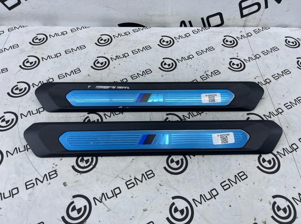Накладка порога BMW X4 M40i LCI 2023 G02 B58B30C Перед.