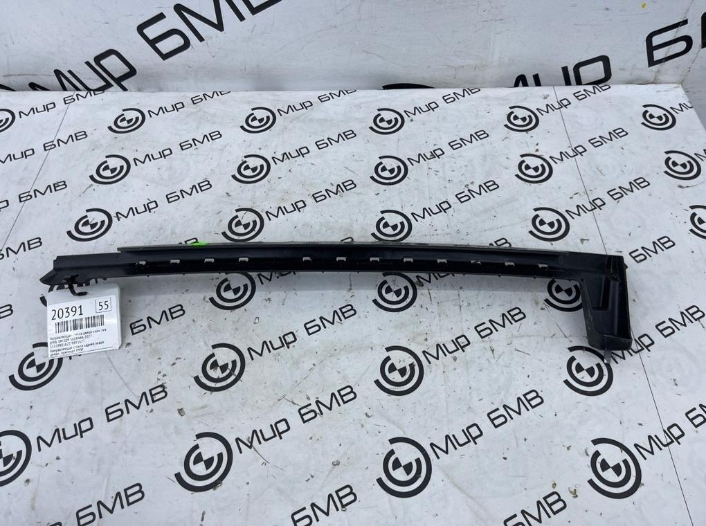 Направляющая стекла двери BMW XM 2023 G09 S68B44A Задн. Лев.