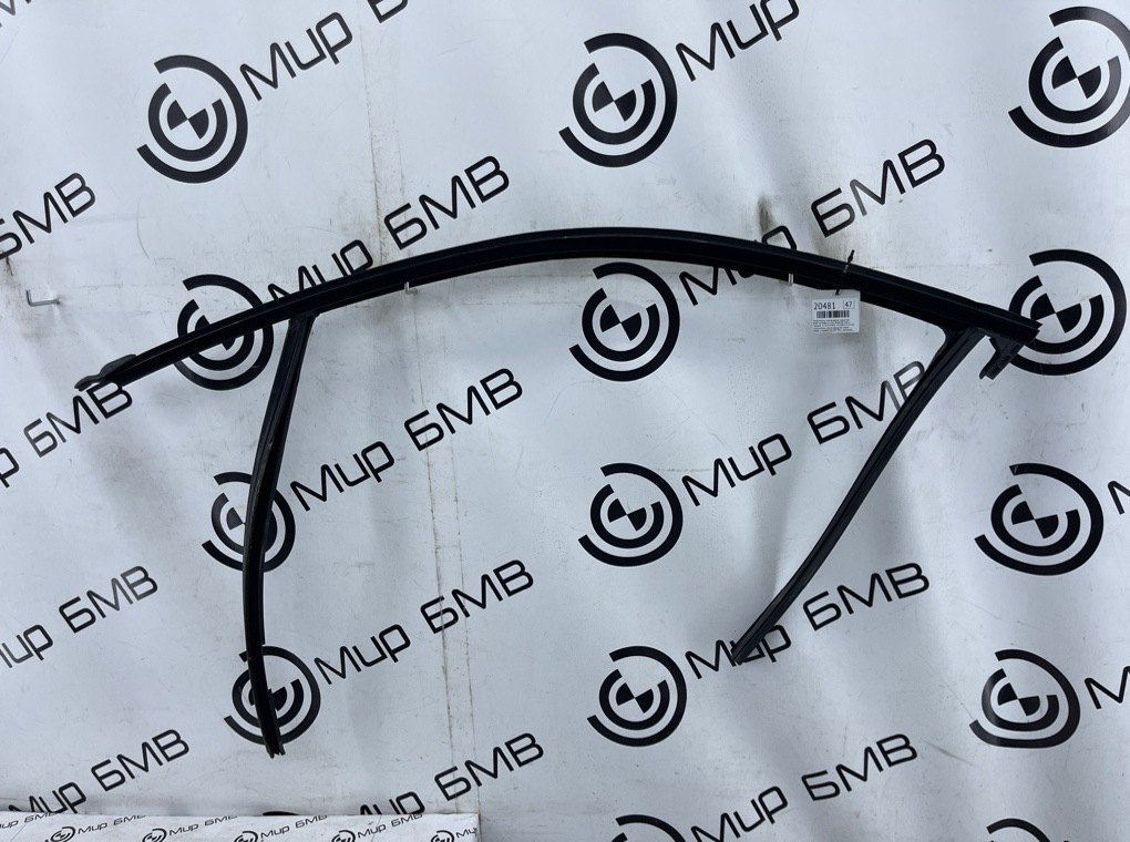 Уплотнитель стекла двери BMW X4 M40i LCI 2023 G02 B58B30C Перед. Лев.