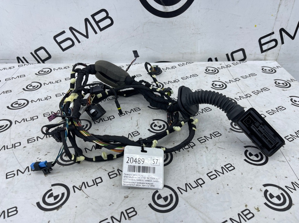 Проводка двери BMW X4 xDrive20d LCI 2023 G02 B47D20B Перед.