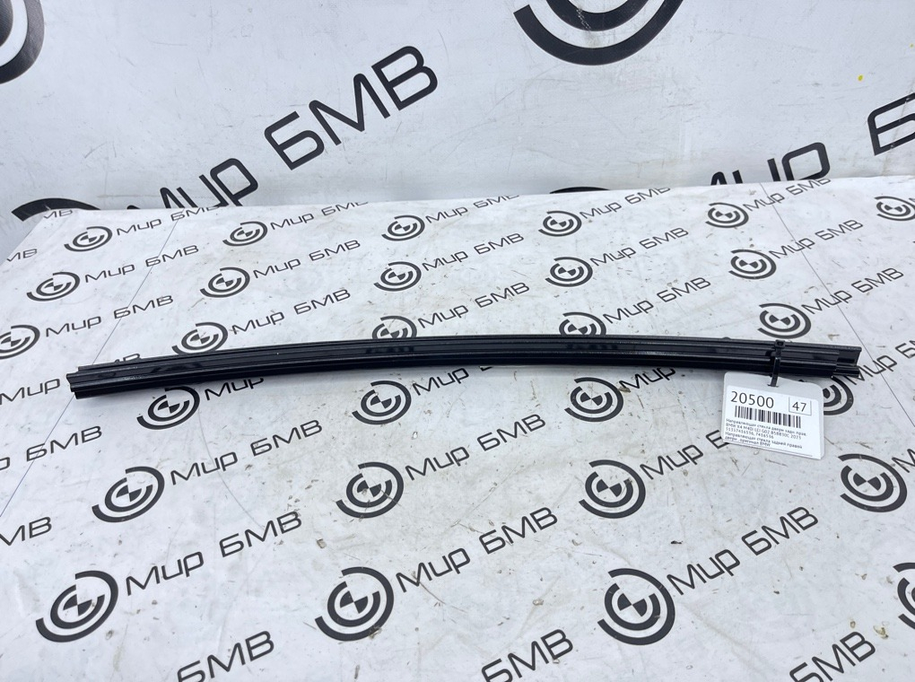 Направляющая стекла двери BMW X4 M40i LCI 2023 G02 B58B30C Задн. Прав.