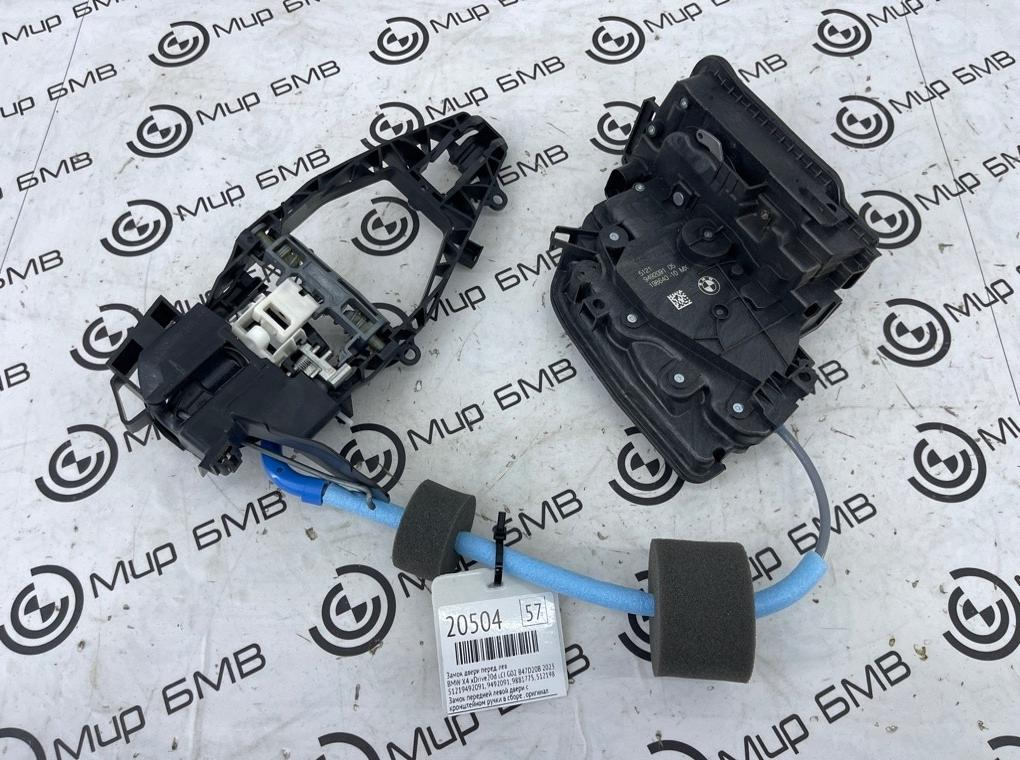 Замок двери BMW X4 xDrive20d LCI 2023 G02 B47D20B Перед. Лев.